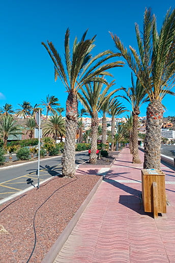 Promenade in San Sebastian La Gomera